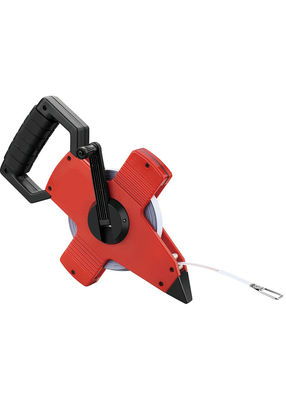 Băng đo màu đỏ sợi thủy tinh Dụng cụ cầm tay 30m