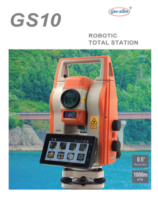 GS10 Geoallen Robotic Tổng trạm 1000m Không có ống kính